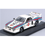 BEST MODEL BT9241 LANCIA BETA MONTEC.N.28 ACCIDENT SILVERSTONE 1981 PATRESE-CHEEVER 1:43