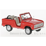 NEO SCALE MODELS NEO47210 FORD BRONCO ROADSTER 1966 RED 1:43