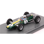 SPARK MODEL S7123 LOTUS 25 GERHARD MITTER 1965 N.3 GERMAN GP 1:43