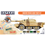 Hataka HTK-CS25 Modern French Army paint set 6x17ml