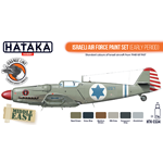 Hataka HTK-CS34 Israeli Air Force paint set (early period) 6x17ml