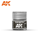 Ak Interactive RC015 Gun Metal 10ml