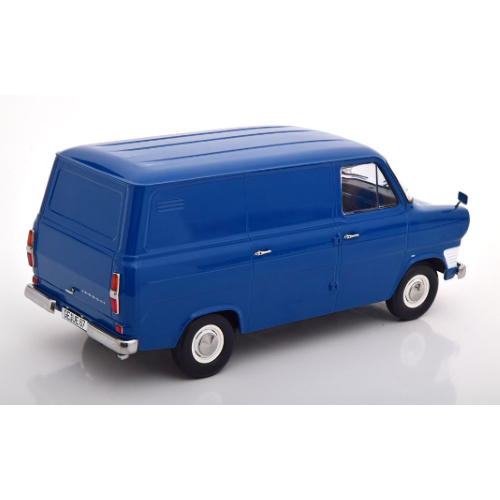 KK Scale KKDC180491 - Ford Transit MK1 delivery van 1965 blue, 1:18