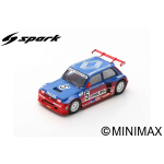 SPARK MODEL SF054 RENAULT 5 MAXI TURBO SUPERPRODUCTION N.5 1987 JEAN LOUIS BOUSQUET 1:43