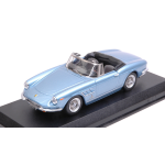 BEST MODEL BT9714 FERRARI 330 GTS 1967 LIGHT BLUE METALLIC 1:43