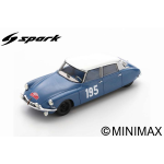 Spark Model S5533 CITROEN DS 19 N.195 5th MONTE CARLO 1963 B. NEYRET-J.TERRAMORSI 1:43