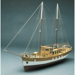 Mantua Model 753 - Trotamares, motor Schooner boat, 1:43 kit