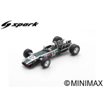 SPARK MODEL S6985 COOPER T86B JOHNNY SERVOZ-GAVIN 1968 N.32 FRENCH GP 1:43