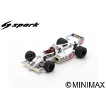 SPARK MODEL S5786 ARROWS A6 THIERRY BOUTSEN 1983 N.30 BELGIAN GP 1:43