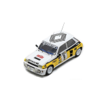 Spark Model S6025 RENAULT 5 TURBO N.9 7th RALLY MONTE CARLO 1983 J.RAGNOTTI-J.M.ANDRIE'