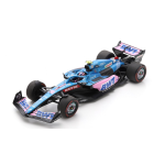 SPARK MODEL 18S751 ALPINE A522 ESTEBAN OCON 2022 N.31 MIAMI GP W/ACRILIC COVER 1:18