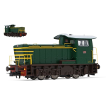 RIVAROSSI HR2931 FS LOCOMOTIVA DIESEL DA MANOVRA LIVREA VERDE/GIALLO EP.IV 1:87