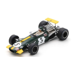 Spark Model S8312 BRABHAM BT26 N.5 3rd GERMAN GP 1968 JOCHEN RINDT 1:43