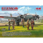 ICM48197 Ki-21-lb SALLY WITH JAPANESE PILOTS AND GROUND PERSONNEL KIT 1:48