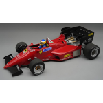 TECNOMODEL TMD18316C FERRARI 126 C4-M2 PRESENTATION 1984 M.ALBORETO W/DRIVER 1:18