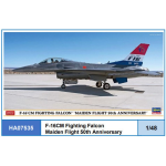 HASEGAWA HA07535 F-16CM FIGHTING FALCON MAIDEN FLIGHT KIT 1:48