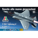 Italeri IT2506 F-35A LIGHTING II LOCKHEED (49 cm) DECALS x 5 VERSIONI KIT 1:32