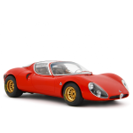 Laudoracing - Alfa Romeo 33 Coupè Stradale 1967, prototipo Autodelta 1:18