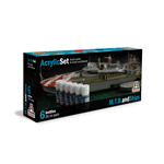 ITALERI ACRYLIC SET M.T.B. AND SHIPS