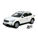 PAUDI MODEL PD5507W INFINITI EX25 2013 WHITE 1:18